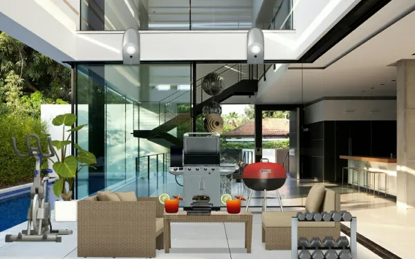 Professional interior design created with Homestyler 3D design software