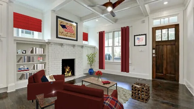 Dinesh-Americana-room Design Rendering