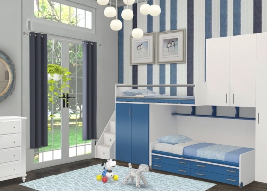 Baby’s bedroom  Design Rendering