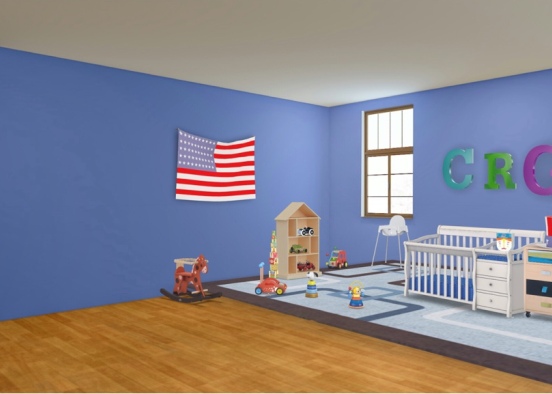 My Baby Room Design Rendering
