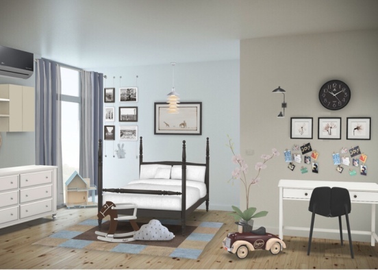 Kids Room 🌈 Design Rendering