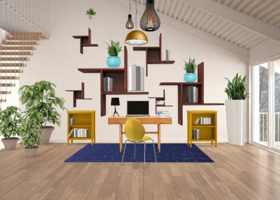 IKhaya Study Room concept Design Rendering