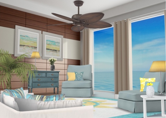 By the Sea, by the Sea, bye the beautiful Sea💙💚💙 Design Rendering