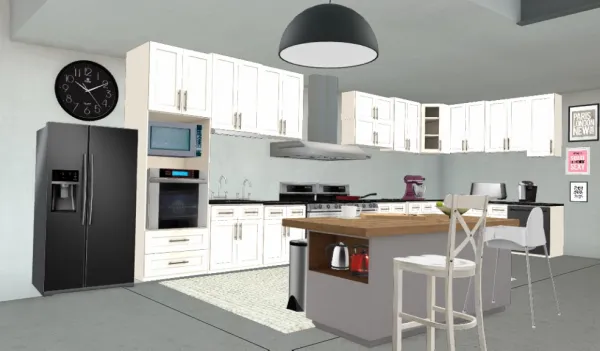 Professional interior design created with Homestyler 3D design software