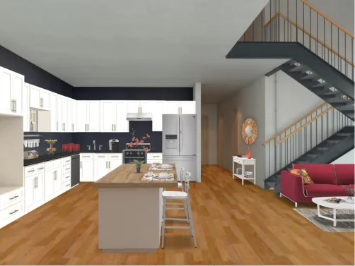 Loft kitchen