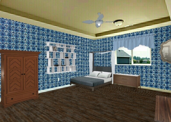 Chambre agréable  Design Rendering