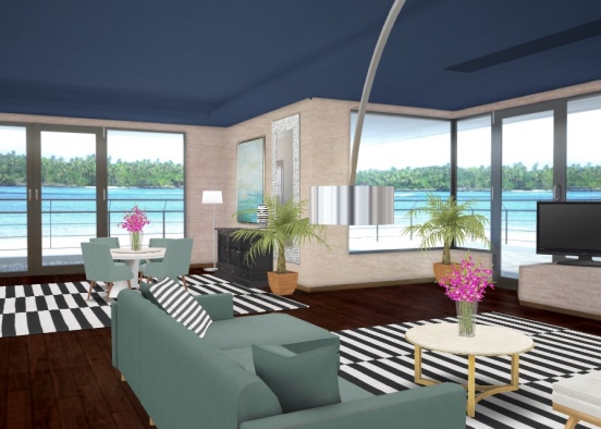 Oceanside Villa Design Rendering