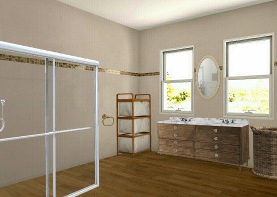 Sala de bain Design Rendering