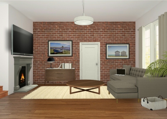 Simply Livingroom :) Design Rendering