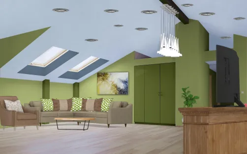 Spring living room