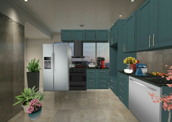 Cozinha2  Design Rendering