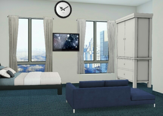 Dormitorio sra juana Design Rendering