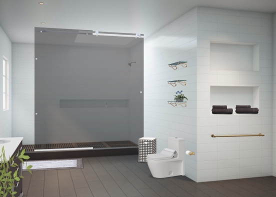 cuarto de baño de shakira Design Rendering