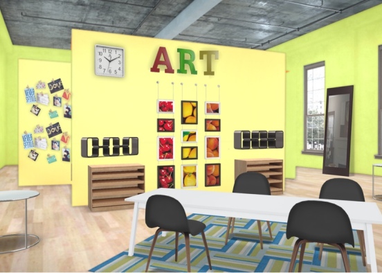 art room Design Rendering
