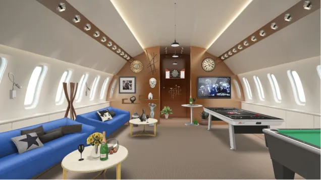 Dad’s Private Jet 