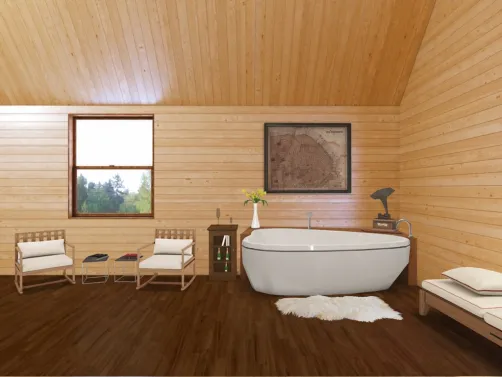 vacation home bathroom