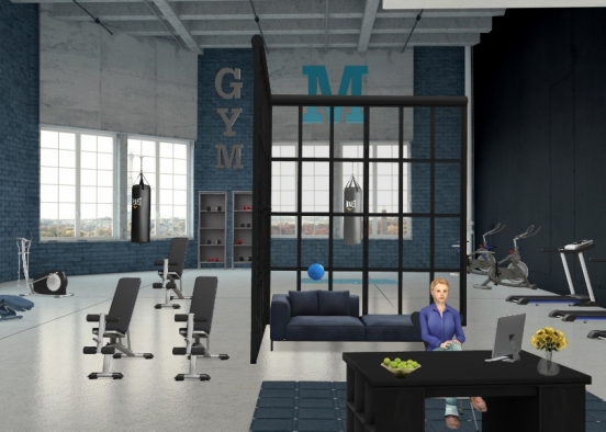 Gym M🖤🖤 Design Rendering