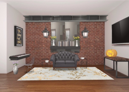 UNFINISHED: living room Design Rendering