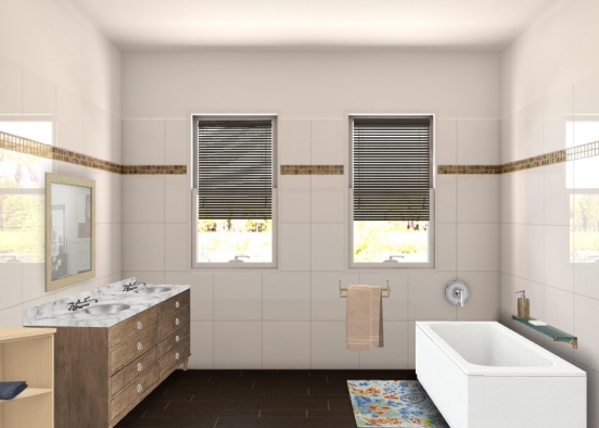 salle de bain Design Rendering