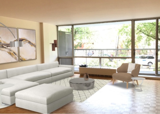 45 Longwood Living Room Design Rendering