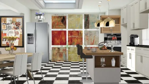 Small apartment kitchen
