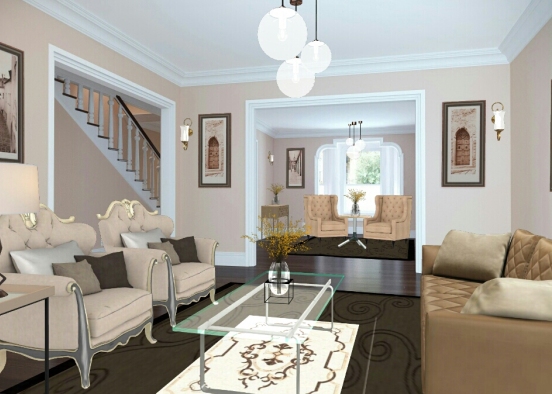 e.i.Living room XV Design Rendering