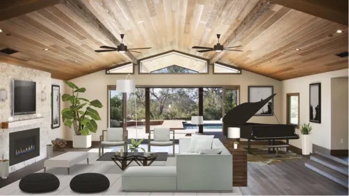 Midcentury Arizona Greatroom 