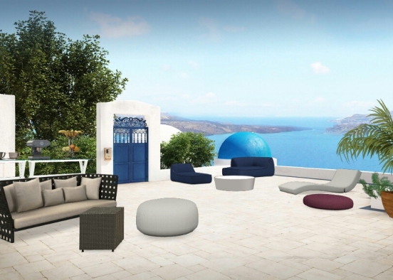 Santorini Design Rendering