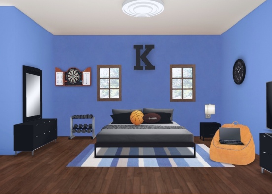 Khad room Design Rendering