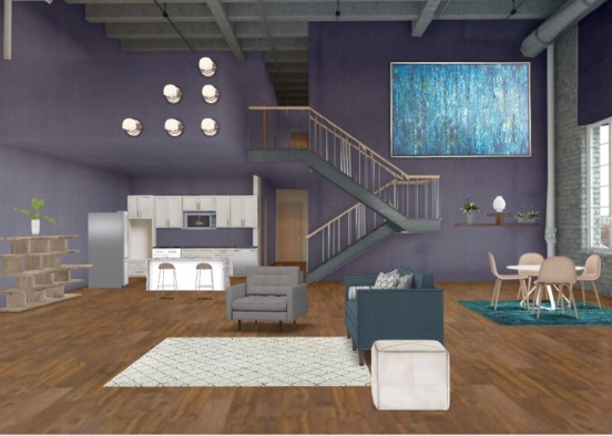 apartment blues Design Rendering