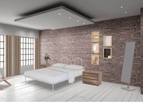 comfy loft  Design Rendering