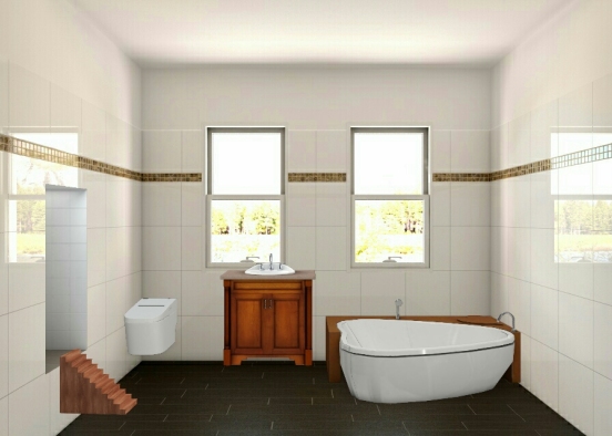 توالت اتاق ۲ Design Rendering