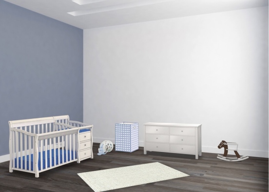 Infant Bedroom Design Rendering