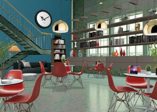 #Back to school..  Library 😊 Design Rendering