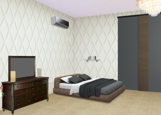 Спальня для подростков Design Rendering