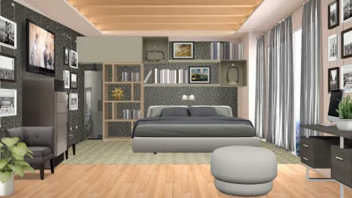 Bland Grey room