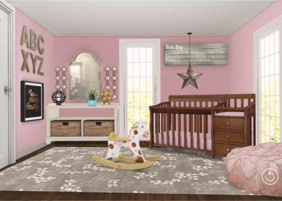 Babys room! Design Rendering