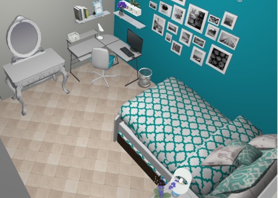 Bedroom b Design Rendering