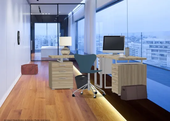 office room Design Rendering