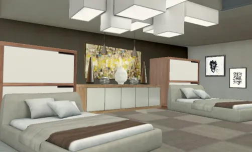 Cuarto moderno