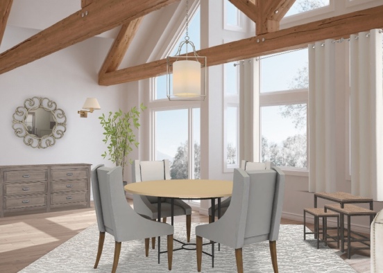 dining in the mountains Design Rendering