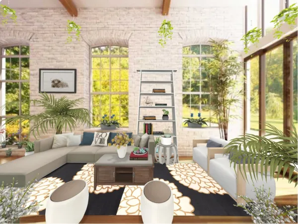 Professional interior design created with Homestyler 3D design software