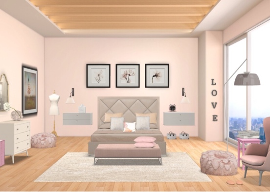 Love Pink Design Rendering