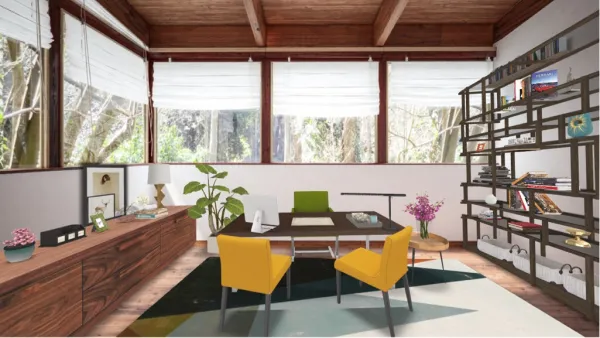 Professional interior design created with Homestyler 3D design software