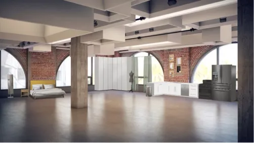 Brick room