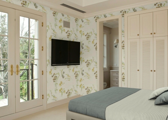 Chambre simple Design Rendering