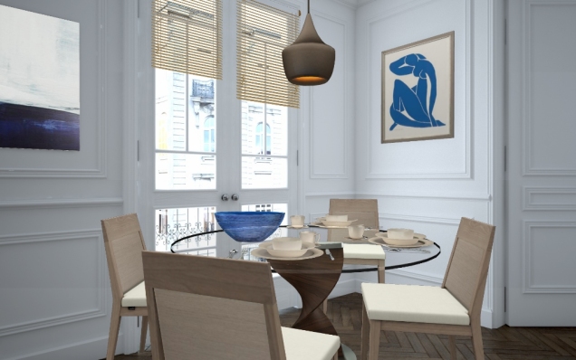 French dinning space
