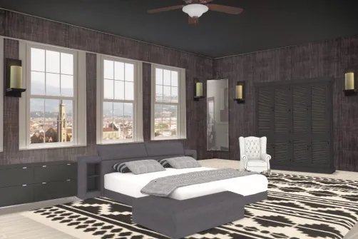 Rich bedroom