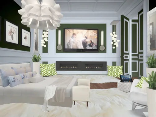 Working with the emerald green