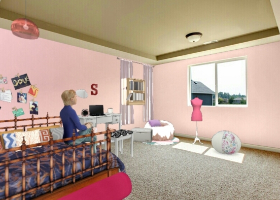 I want this room!! Design Rendering